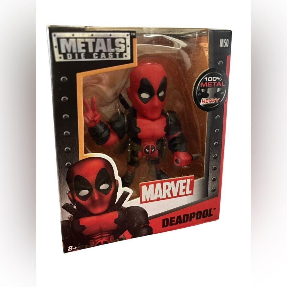 New marvel metals | die cast Deadpool action figure m50